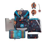 DerDieDas ErgoFlex Schulrucksack-Set 5tlg Ninja Fighter