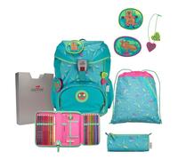 DerDieDas Schulranzen Set 5-TLG. ErgoFlex Superflash Paradise