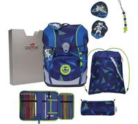 derdiedas Schulranzen Set 5-tlg. ErgoFlex Tiny LED Moon Mission