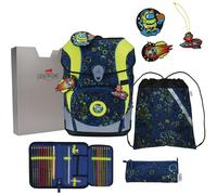 derdiedas Schulranzen Set 5-TLG. ErgoFlex Tiny Neon Crazy