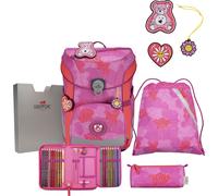 DerDieDas Schulranzen Set ErgoFlex Easy (5 tlg. ), Roses