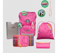 DerDieDas Schulranzen Set Ergoflex Eco Set Pink Planet