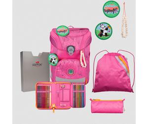 DerDieDas Schulranzen Set Ergoflex Eco Set Pink Planet