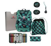 DerDieDas Schulranzen Set ErgoFlex Light Exklusiv Superflash Super Truck 5-tlg.