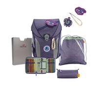 DerDieDas ErgoFlex Max Eco Schulranzen-Set 5-teilig My Planet (TAS001063) lila