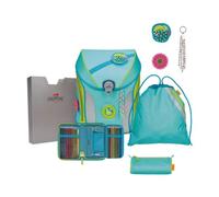 DerDieDas Schulranzen-Set ErgoFlex MAX Exklusiv LED Primavera, 5-teilig