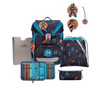 DerDieDas ErgoFlex Light Set Schulranzenset Ninja Fighter Schulranzen Set