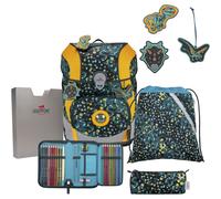 DerDieDas Schulranzen Set ErgoFlex Tiny (5 tlg. ), Dino Time