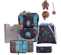 DerDieDas Schulranzen Set ErgoFlex Tiny (5 tlg. ), Ninja Fighter