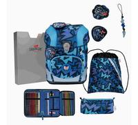 DerDieDas ErgoFlex Tiny Schulranzen-Set 5tlg Dark Dragon