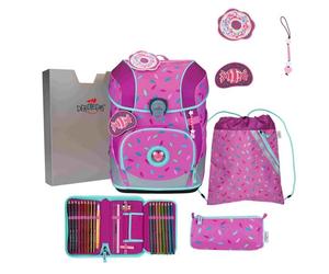 DerDieDas Schulranzen Set ErgoFlex Tiny, Schulranzen Set, 5tlg, Sweet Sprinkles