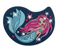 DerDieDas Schulranzen-Zubehör Wechselbuttons LED Mermaid mehrfarbig