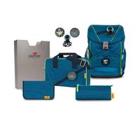 DerDieDas Schulranzenset ErgoFlex Buttons Ghost, 5-teilig