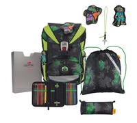 DerDieDas Schulrucksack Ergoflex Funny Fighter 5 tlg.