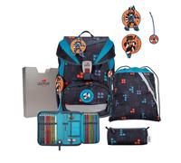 DerDieDas Schulrucksack ErgoFlex Ninja Fighter 5 tlg