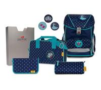 DerDieDas Schulrucksack Set 5-TLG. Ergoflex Buttons Star Princess