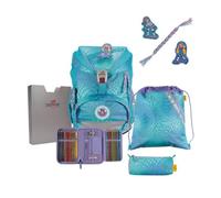 DerDieDas Schulrucksack-Set ErgoFlex Exklusiv LED Active, 5-teilig