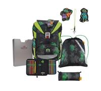 DerDieDas Schulrucksack-Set ErgoFlex Funny Fighter, 5-teilig