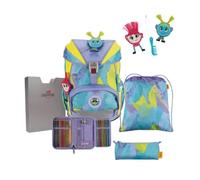 DerDieDas Schulrucksack-Set ErgoFlex Hippie Hair