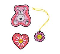 DerDieDas Schulzubehör Wechselbuttons 3er Set Roses