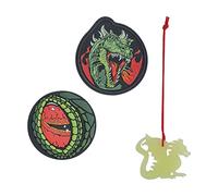 DerDieDas Wechselbuttons 3-TLG. Basilisk