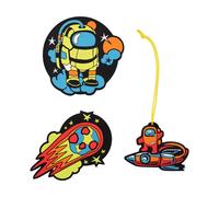 DerDieDas Wechselbuttons 3-tlg. - CRAZY