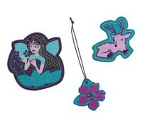 DER DIE DAS Wechselbuttons Fairy Flower 3tlg