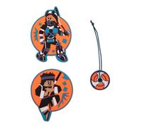 DerDieDas Wechselbuttons Ninja Fighter 3-teilig