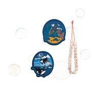 DerDieDas Zubehör Wechselbutton Grey Planet