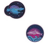 Derdiedas Wechselbuttons Set-2tlg. 2025-2026 Deep Ocean