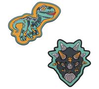 DerDieDas Wechselbuttons 2-tlg. - DINO TIME