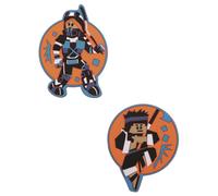 DerDieDas Wechselbuttons 2-tlg. - NINJA FIGHTER