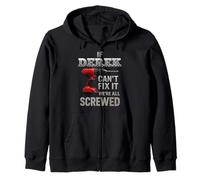Derek Name If Can't Fix It Persönlicher Mann Ehemann Handy Manly Kapuzenjacke