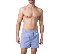 DEREK ROSE Boxershorts Herren Baumwolle blau gemustert, 6 (L)