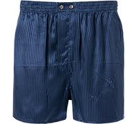 DEREK ROSE Boxershorts Herren Seide blau gestreift, 5 (M)