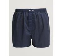 Derek Rose Classic Fit Cotton Boxer Shorts Navy Polka Dot Blau S