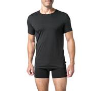DEREK ROSE T-Shirt Herren Rundhals Cotton Schwarz, XL