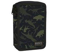 Derform Dinosaurier Dino Allover doppelte 2-Fach Federmappe Federtasche mit 26 Teilen gefüllt