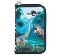 Derform Dinosaurier Federtasche Dino Federmappe gefüllt Federmäppchen Schlamper