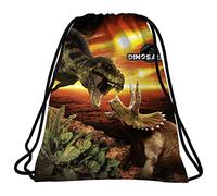 Derform Dinosaurier T Rex Kinder Turnbeutel Sportbeutel Rucksack Sporttasche Dino Giganotosaurus