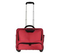 Dermata 2 Rollen Businesstrolley 41 cm Laptopfach rot