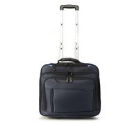 Dermata 2-Rollen Businesstrolley 42 cm Laptopfach blau