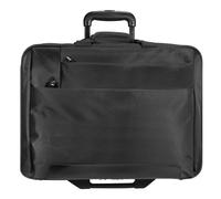 Dermata 2-Rollen Businesstrolley 44,5 cm Laptopfach schwarz Herren