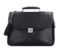 Dermata Aktentasche 41 cm Laptopfach schwarz (2918P-01) schwarz