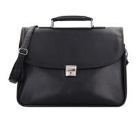 Dermata Aktentasche 41 cm Laptopfach schwarz Herren