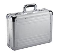 Dermata - Bowatex Alu Laptop Aktenkoffer Pilotenkoffer Aluminiumkoffer 45cm Silber