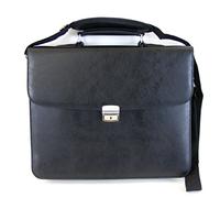 Dermata Aktentasche 41 cm Laptopfach schwarz (2918P-01) schwarz