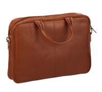 Dermata Business Laptop-Aktenmappe 41 cm - Cognac