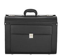 Dermata Pilotenkoffer Kunststoff 50 cm schwarz