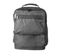 Dermata Rucksack mit Laptopfach Canvas 43 cm - Schwarz
